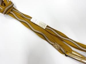 未使用品　正絹　手組帯締め